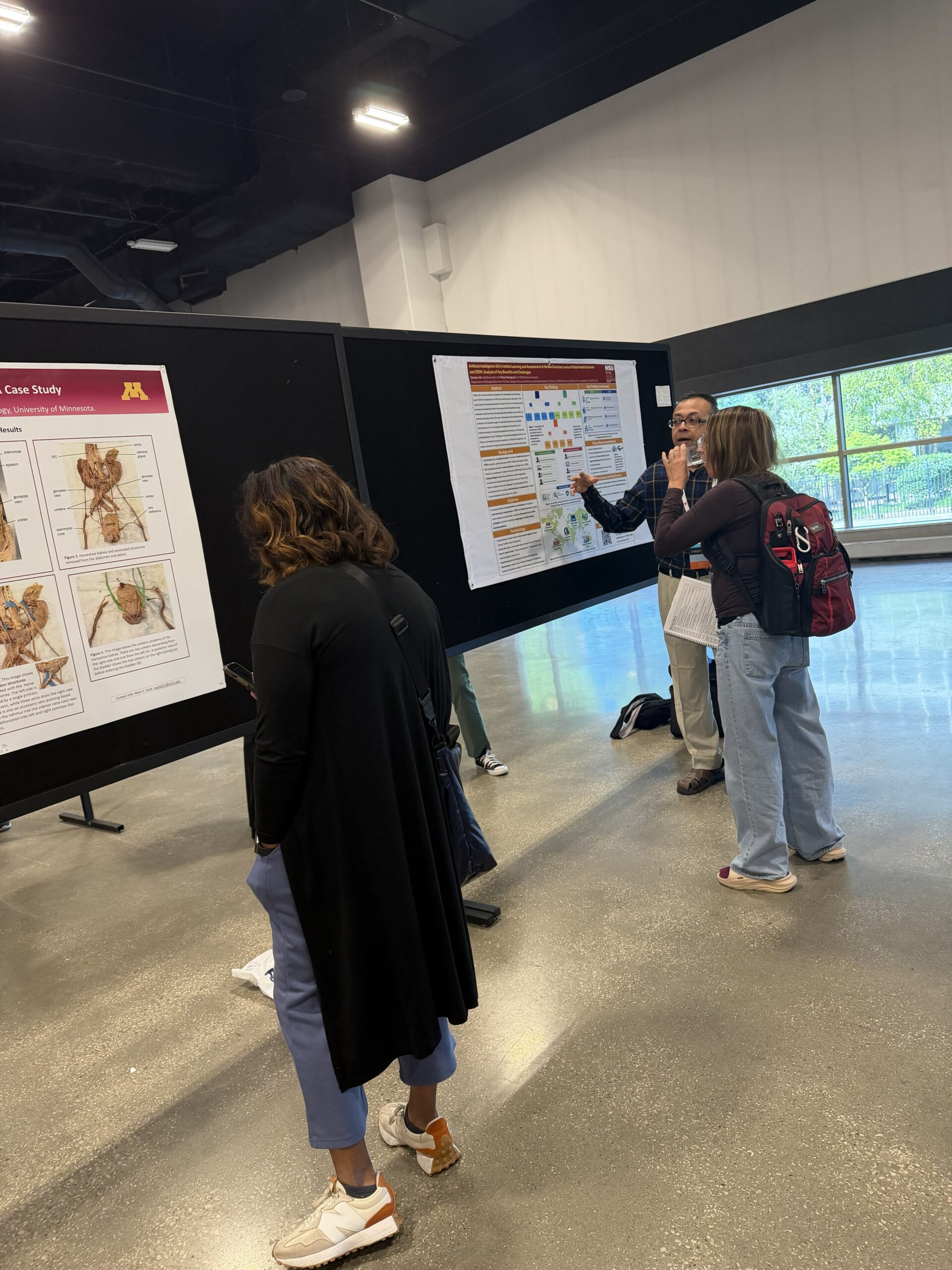 Poster presenters at HAPS
