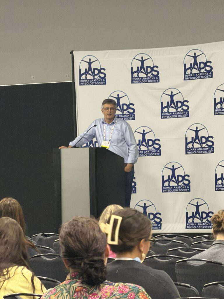 Dr. Timothy Cox presenting for Update Seminar IV