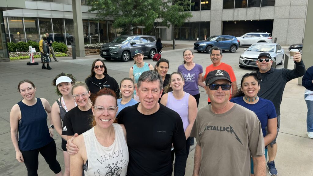 HAPS members who ran