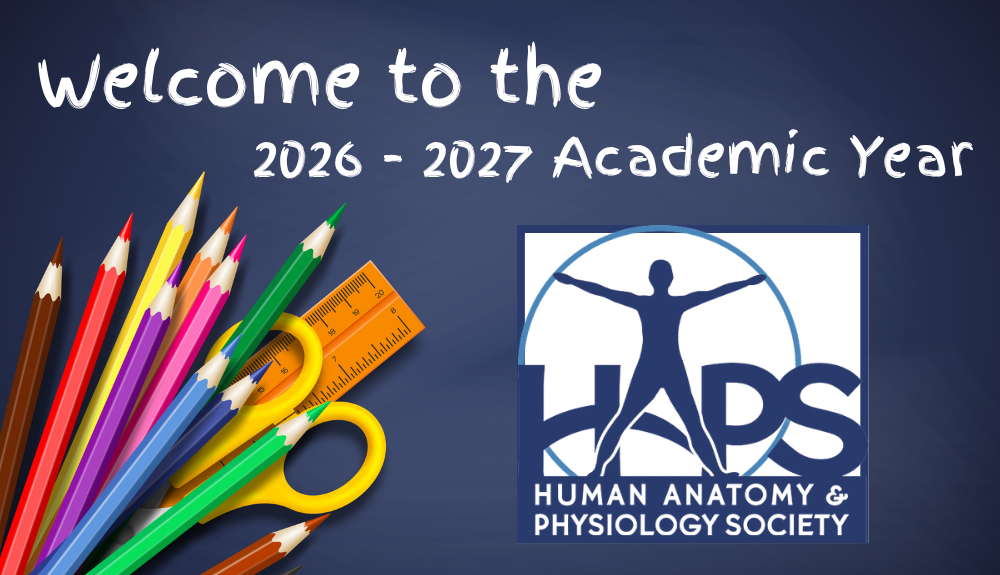 Welcome to the 2026 - 2027 Academic Year Graphic with HAPS Logo